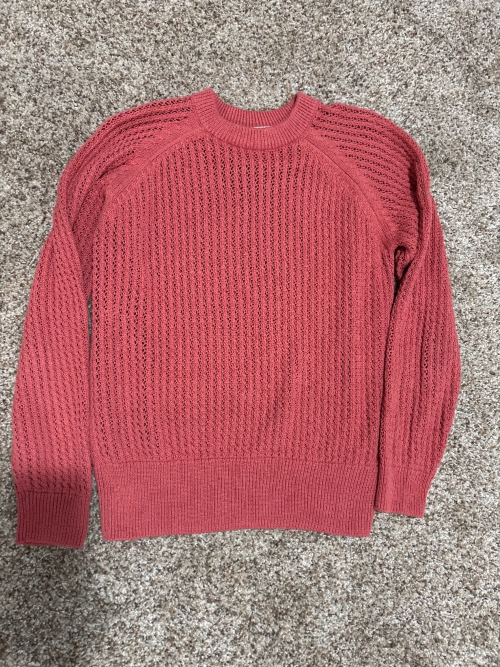Varley Women's Crewneck Sweater in Coral